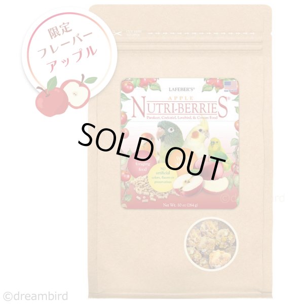 画像1: 近日入荷予定！賞味期限 ラフィーバー アップル ニュートリベリー スモールバード 10oz [89007] (1)
