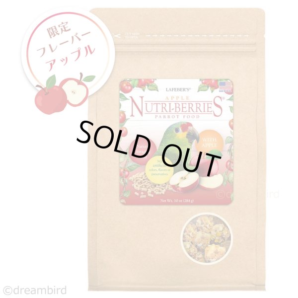 画像1: 近日入荷予定！賞味期限 ラフィーバー アップル ニュートリベリー パロット 10oz [89008] (1)